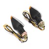 Pair Motorcycle Turn Signal Light 12V LED Waterproof Replacement for