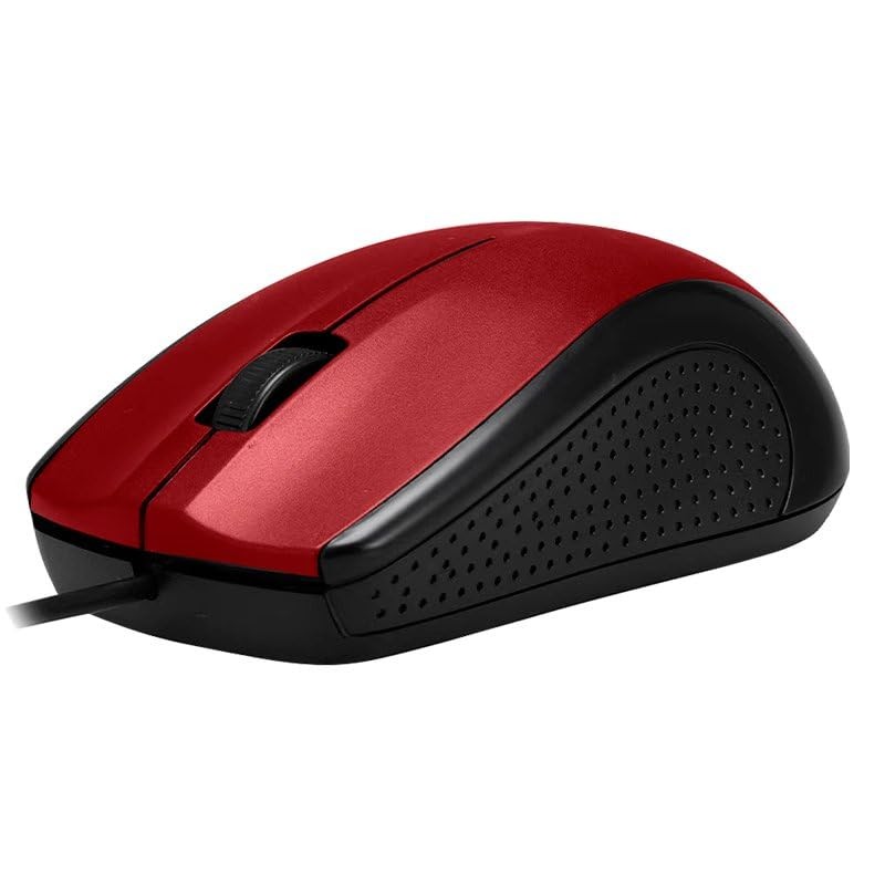 Cool USB-Maus, kabelgebunden, Rot