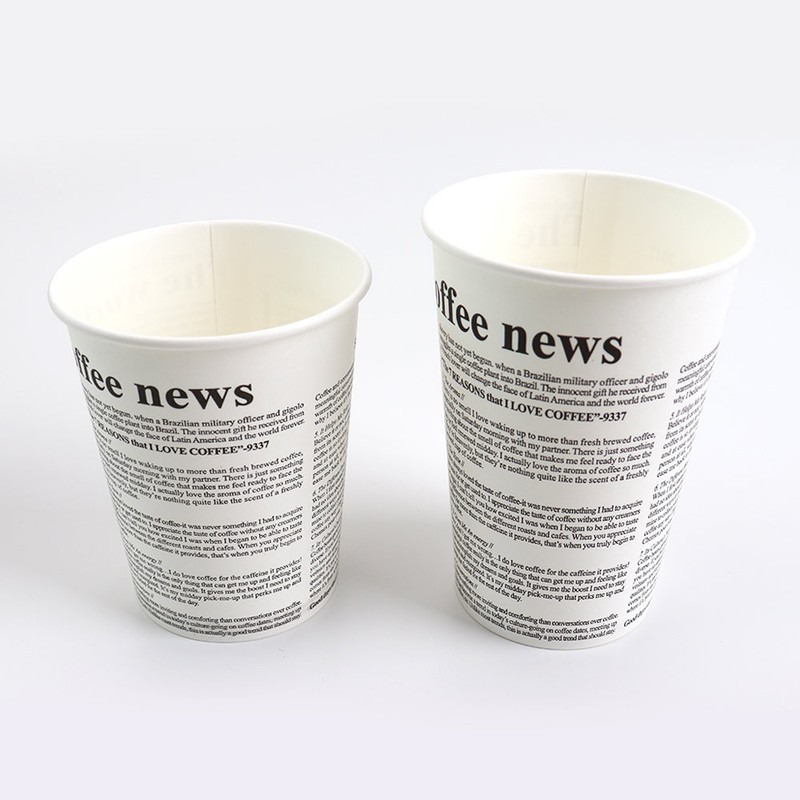 [Wales Market] 13oz 390ml / English printed paper cup /