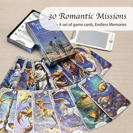 GAMEBYX 30 Scratch Off Date Night Ideas Cards – Fun & Romantic Couples Card Game – Surprise Challenges – Perfect Anniversary, Valentine’s Day, Birthday for Couples