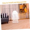 Ciieeo Transparent PVC Chair Cover Furniture Protector for Dining Room