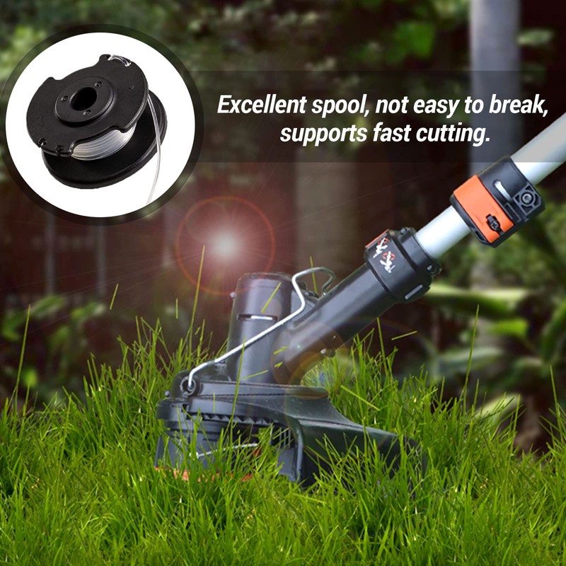 Viilich Pack of 4 replacement thread spools, for Einhell cordless