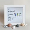 UQRUI Sea Glass Art Friendship Kit- Good Friend is Lucky
