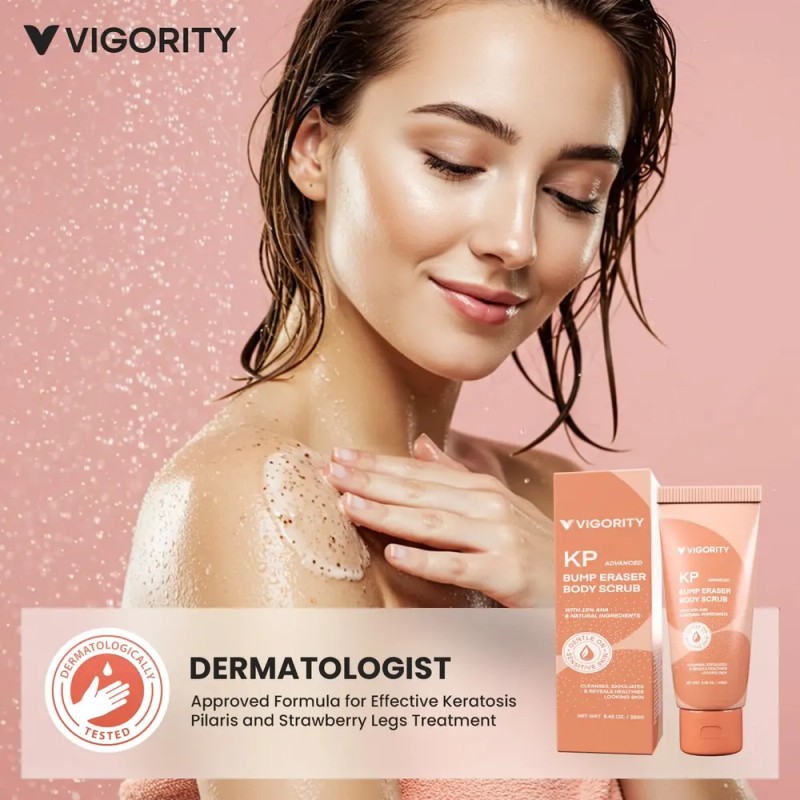 Bump Eraser Body Scrub - Keratosis Pilaris Treatment For Kp