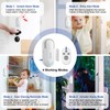 DAYTECH Door Alarm with Remote, 0-120dB Door Alarm Sensor When