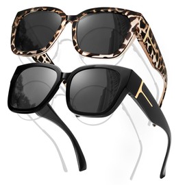 MAIVARDAY Sunglasses that Fit Over Glasses for Women Trendy Square Shades for Driving