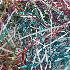 Paper Sealing Wrapping Material Cushioning Material, Glitter, Pack of 100