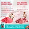 Premium Freeze Dried Raspberry Powder 5.29oz (150g),No Added Sugar |