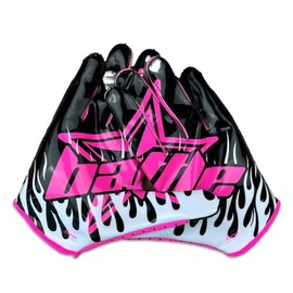 Battle Sports Wide Receiver Football Gloves, Ultra Stick Adult & Youth Gloves