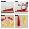 Tile Leveling System Clips 1/8 Inch, 800 Piece DIY Tiles