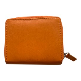 Golunski Leather Ladies Small RFID Bifold Purse/Wallet - Orange