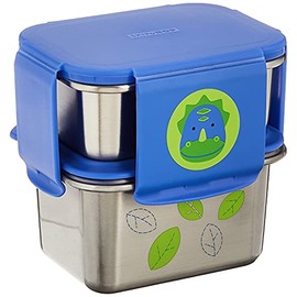 Skip Hop Zoo Stainless Steel Lunch Kit - Dino