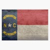 HOF Trading North Carolina USA State Flag Vinyl Sticker Waterproof