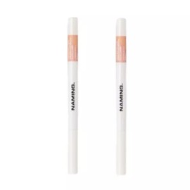 Naeiming 네이밍 퍼펙테일 음영 듀얼 라이너 옴브레 누디 X2개 BNA Nailing Perfect Tail Shadow Dual Liner Ombre Nudy X2 BNA