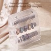 Acrylic Bracelet Holder, 3 Tier Velvet Rod Organizers and Storage