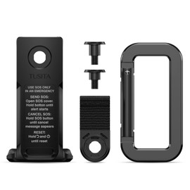 TUSITA Spine Mount Adapter with Carabiner Compatible with Garmin inReach Mini 2