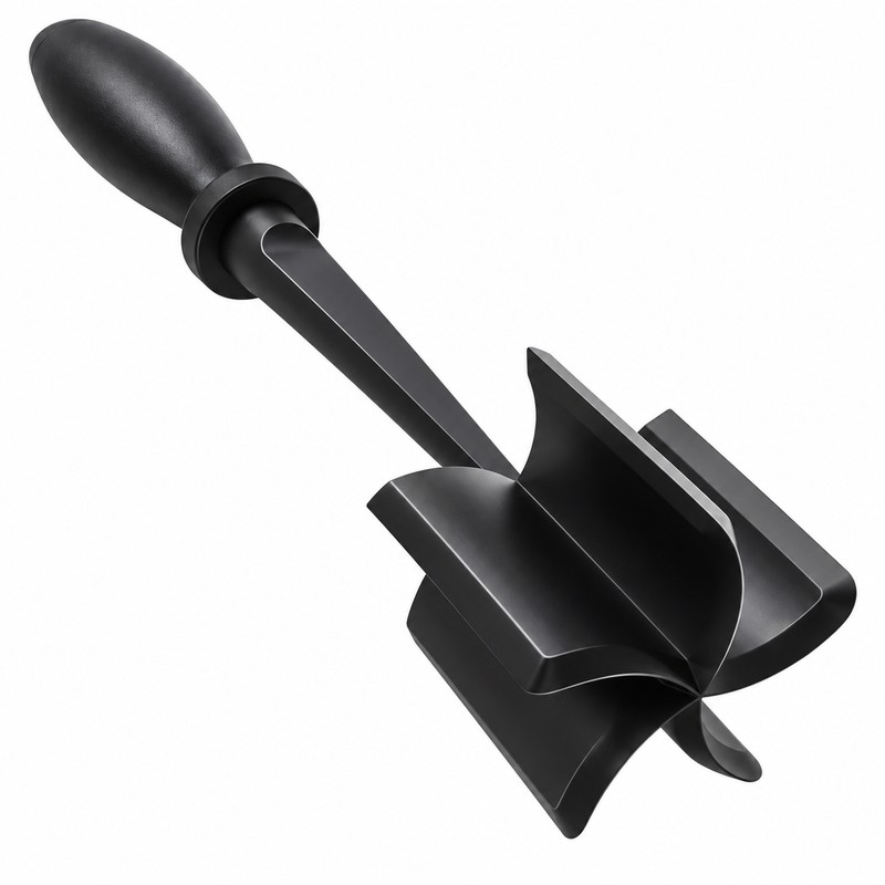 Manual Meat Chopper Tool – 5 Blade Ground Beef Shredder