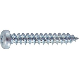 TRUSCO(トラスコ) ナベ頭タッピングねじ ユニクロ M4×20 130本入 B07-0420