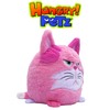 Hangry Petz Lucy Pink Cat - 12" Animal Plush, Squeeze