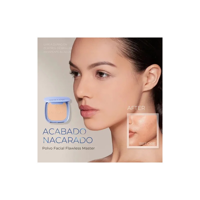 Sace Lady Base Maquillaje Polvo Compacto Matte Spf30+++ 9.5g C2.5