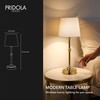 PRIDOLA Cordless Table Lamp - Rechargeable LED Desk Lamp with