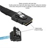 Mini SAS SFF to 4 SATA 7Pin Data Cable Mini
