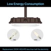 HYPERLITE LED Canopy Light 45W 6300Lumens,9.5"x9.5" LED Canopy Lights 5000K