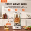 Commercial Stainless Steel Vertical Rotisserie Grill 1000-3000W Electric Doner Shawarma