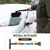 Mino Plus Ice Scraper & Snow Brush 2 in 1,