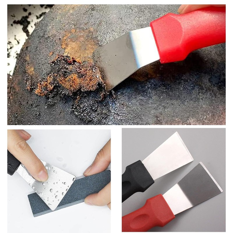 5pcs Oven Scraper Tool Non Scratch Super Scraper Non Scratch