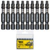 10 x SabreCut SCTX2550_10 50mm TX25 T25 Impact Screwdriver Driver