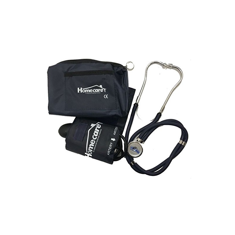 Homecare Kit Baumanómetro con Estetoscopio Rappaport Azul