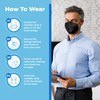 KN95 Black Face Masks - 50 Pack - 5 Layer