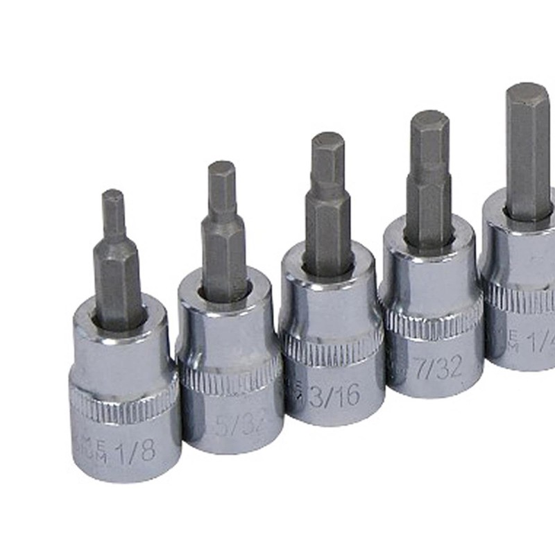 Dapetz ® Drive Hex Bit Socket Set 3/8" 1/2" Allen