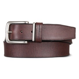 Lucky Brand Men's Leather Belts, Jean Belt W/Keeper - Brown, 34