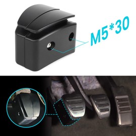 AUTOVIC Pedal Pad Extender 1.5'' E-Z Clutch for Ford Shelby Roush Saleen 1994-2023