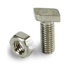 MacGreen® Stainless Steel Greenhouse Screws M6 x 16 with Nuts (Pack of 50) | Hammer Head