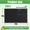 2 Pcs Cuttable Air Purifier Vent Filters - 24" x
