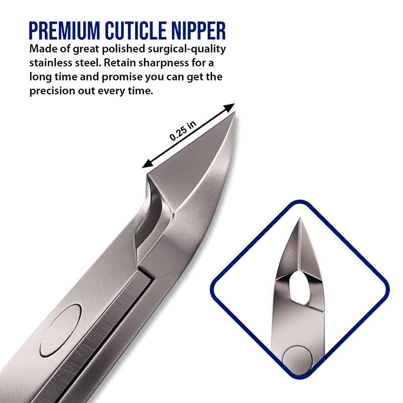 Jestilo Cuticle Remover Tool Set with Cuticle Cutter and Cuticle