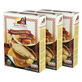 Teays Valley Country Gravy Mix (Pack of 3), 7.5 Ounce