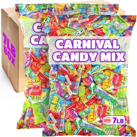 Pinata Candy - Assorted Candies Individually Wrapped - Bulk Candy Favors for Office, Goodie Bags, Birthday Parties, Goodie Bags (7 Pounds)