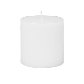 3 Inch White Citronella Pillar Candle