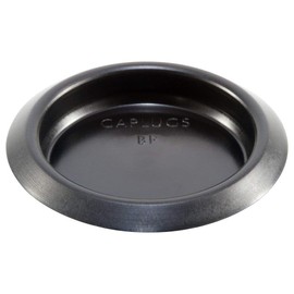 Caplugs BP-1 BP Series – Button Plug with Recessed Type Heads, 1000 Pack, Black LD-PE, Hole Size .99-1.02" x Metal Thickness .02-.10" Plugging Holes, Auto Body, Tanks, Refrigeration Units