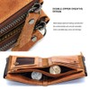 Hibate Men Leather Wallet RFID Blocking Men's Wallets Credit Card