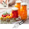 Jar Opener, Multi Functional Manual Can Opener for Seniors, Stainless