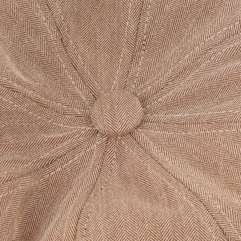 Men Newsboy Hat Vintage Style Soft Cotton Casual Octagonal Hats