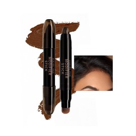 MIESCHER Hairline Pen, One Stroke to Cover Gray Hair Fill-in-the-White Pen, Hair Color Pen Quick Cover White Hair Stick, Long-lasting Waterproof Large Capacity Hairline Stick, 03#COFFEE