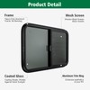 Dulepax Horizontal RV Window, 30" W x 24" H Tinted