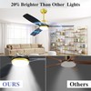 Ceiling Fans with Lights and Remote - 52 Inch Smart