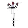 Electric Post Hole Digger, 1500W Electric Auger Powerhead w/4" Bit,